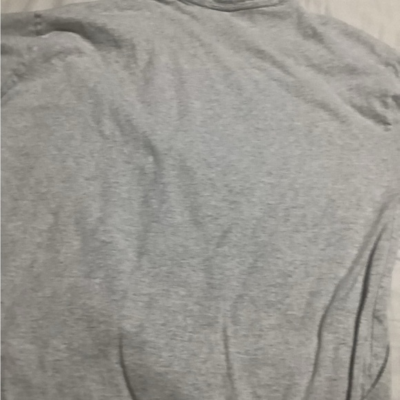 VS PINK Light Grey & Rose Gold Dog Logo Long Sleeve Tee Size M. - Picture 5 of 5